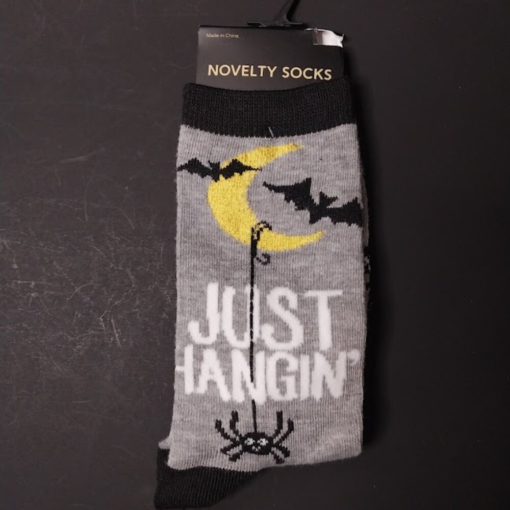 Novelty Socks "Just Hangin" Socks